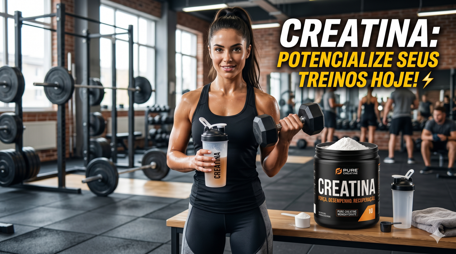 Creatina Monohidratada: Por Que Usar